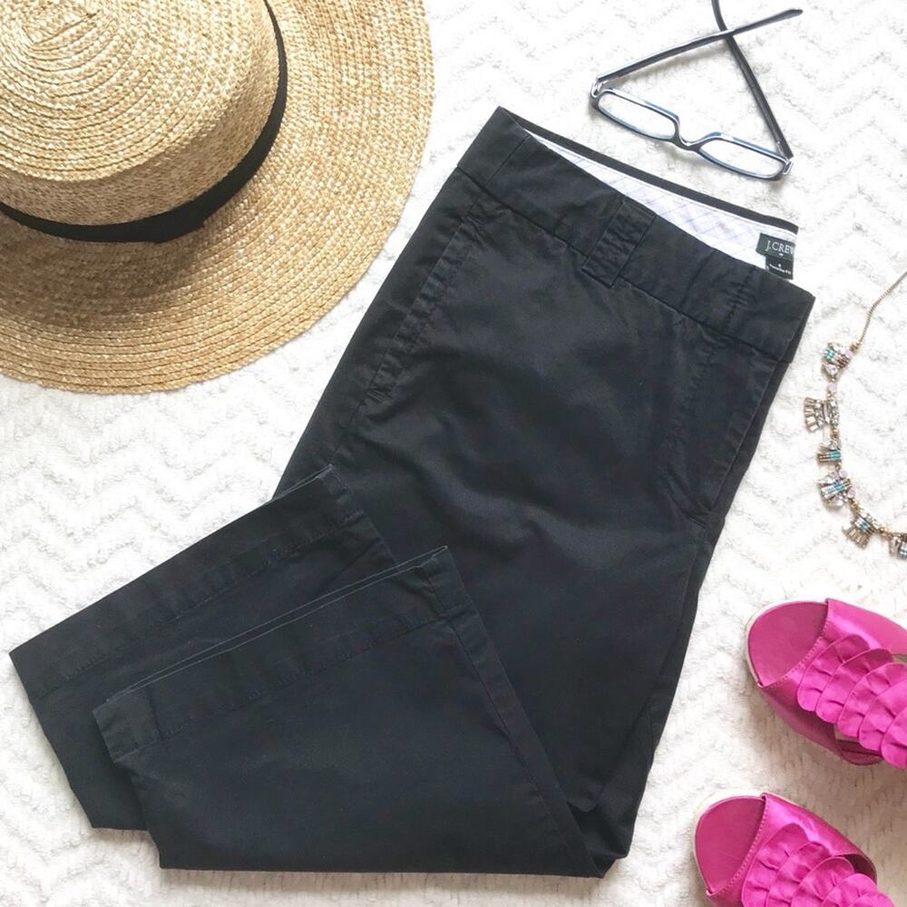 J. Crew Black Capris